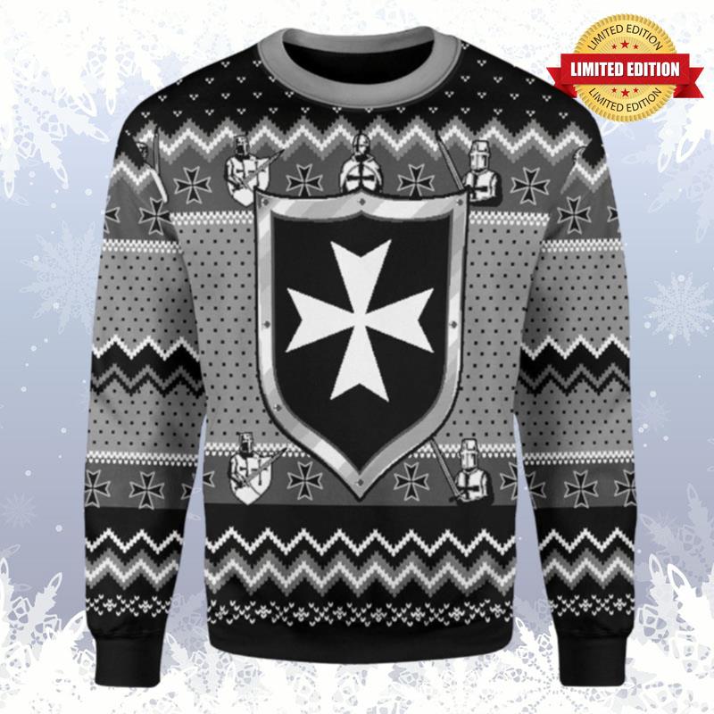 Knights Hospitaller Ugly Sweaters For Men Women