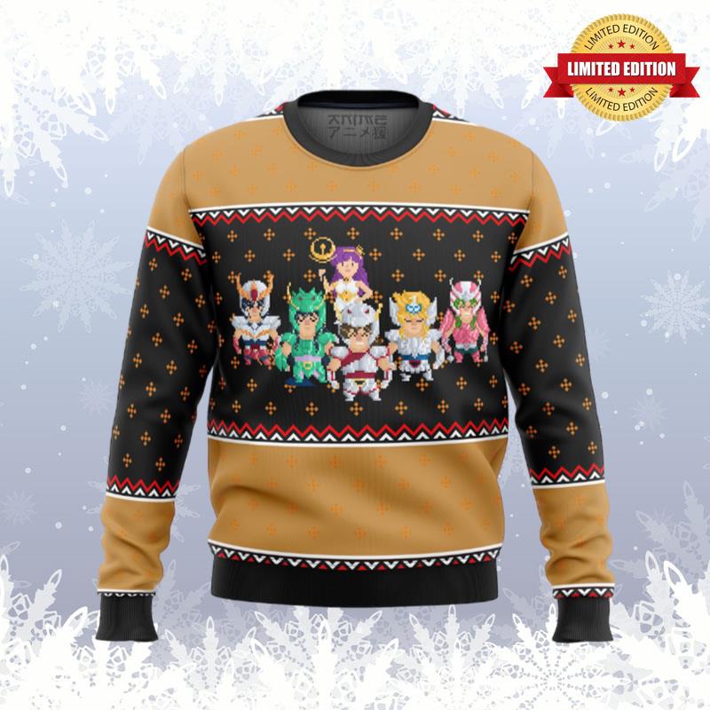 Knights of the Zodiac St Seiya Ugly Sweaters For Men Women