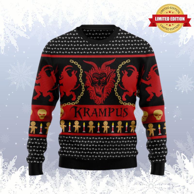 Krampus Ugly Sweaters For Men Women