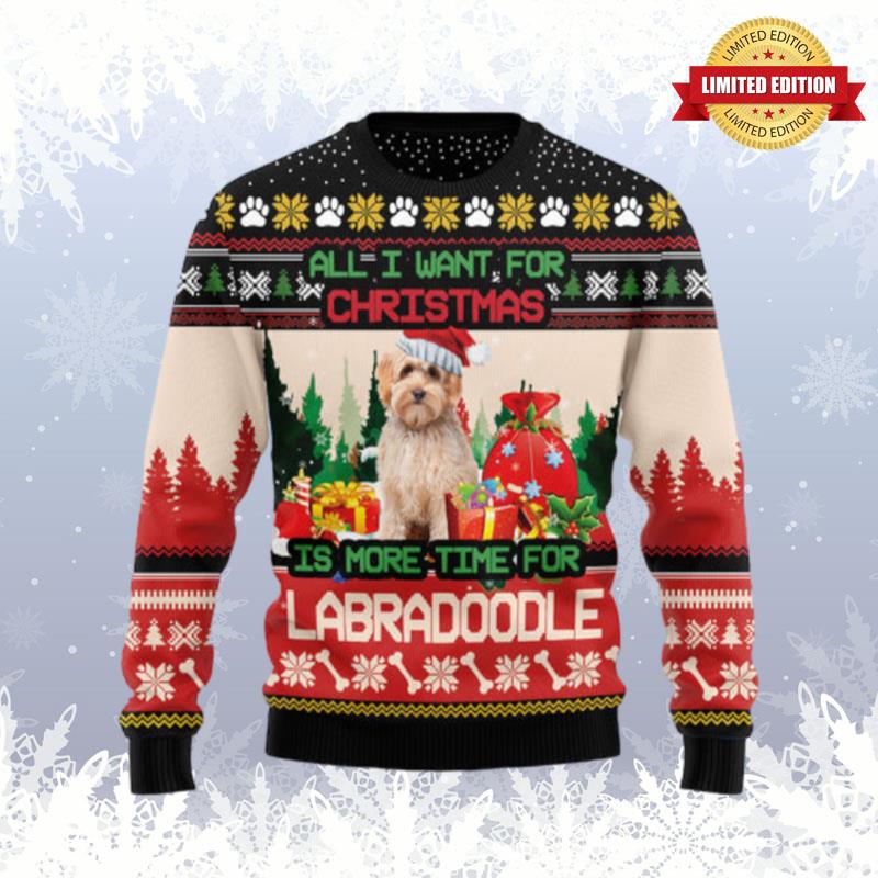 Labradoodle More Time Ugly Sweaters For Men Women