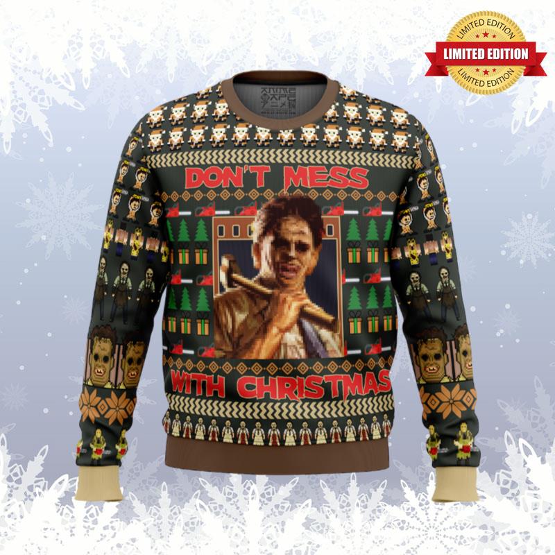 Leatherface Texas Chainsaw Massacre Ugly Sweaters For Men Women ...