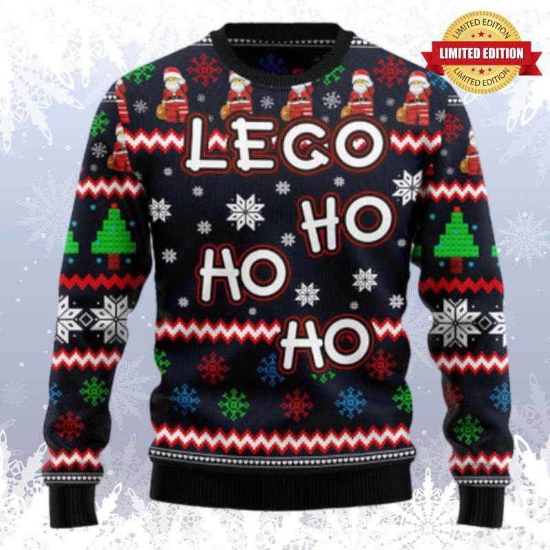 Lego Hohoho TY299 Ugly Christmas Sweater Ugly Sweaters For Men Women