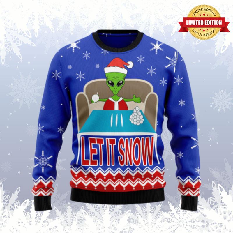 Let It Snow 1 Ugly Sweaters For Men Women