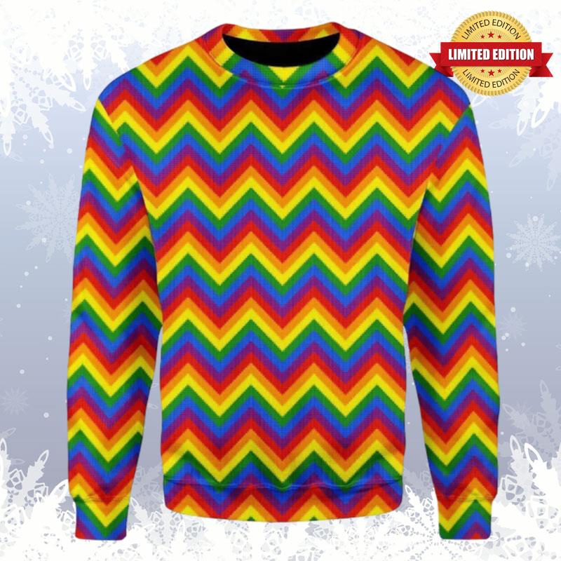 Lgbt Seamless Ugly Sweaters For Men Women