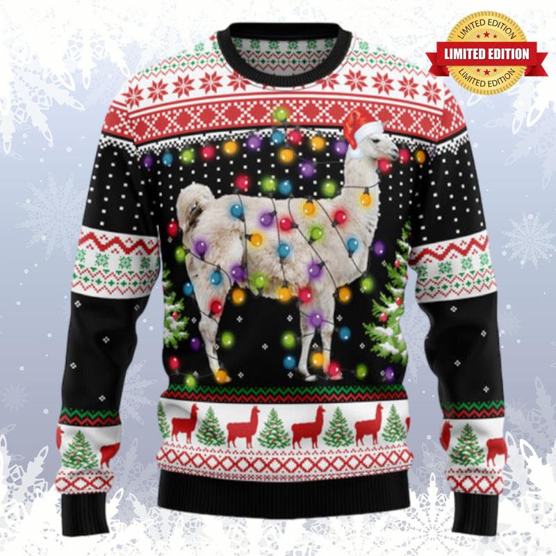 Llama Hit That Ugly Sweaters For Men Women