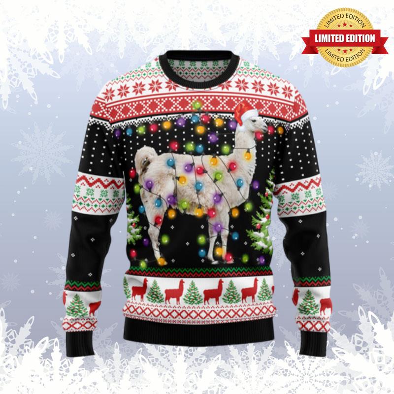 Llama Hit That Ugly Sweaters For Men Women