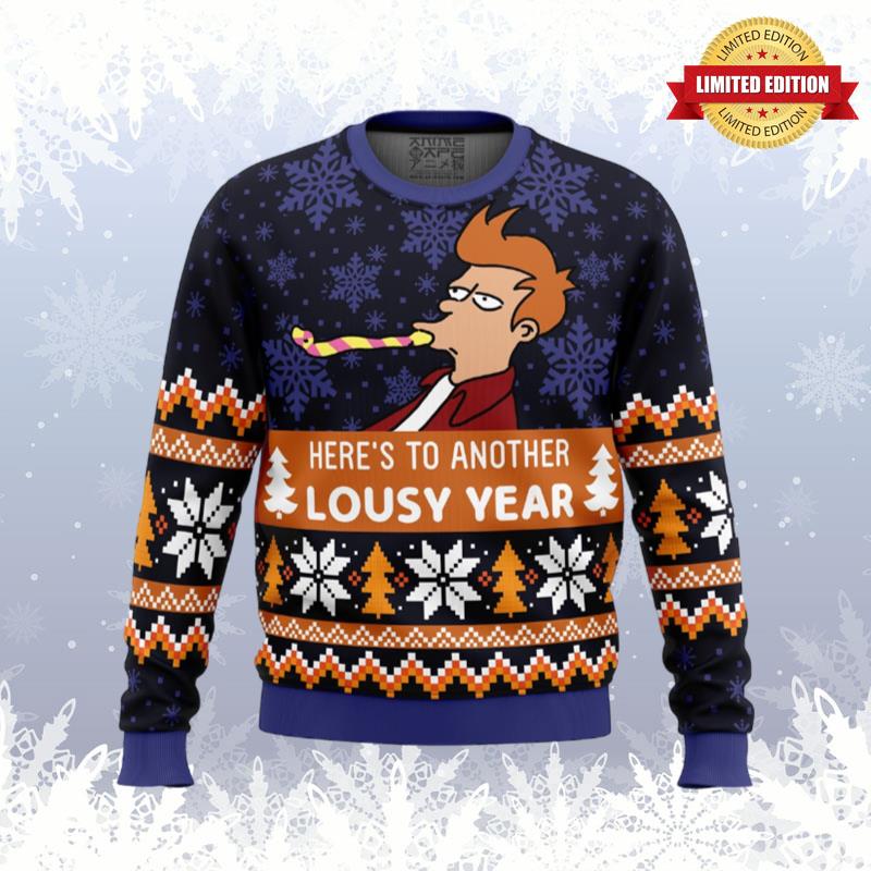 Lousy Year Futurama Ugly Sweaters For Men Women