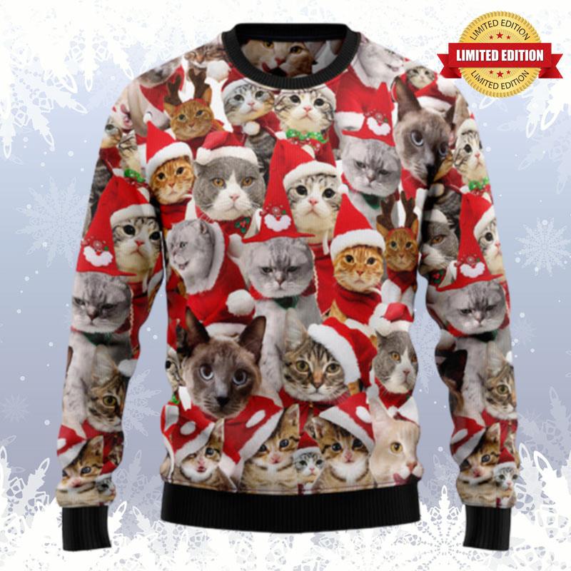 Lovely Cats Ugly Sweaters For Men Women