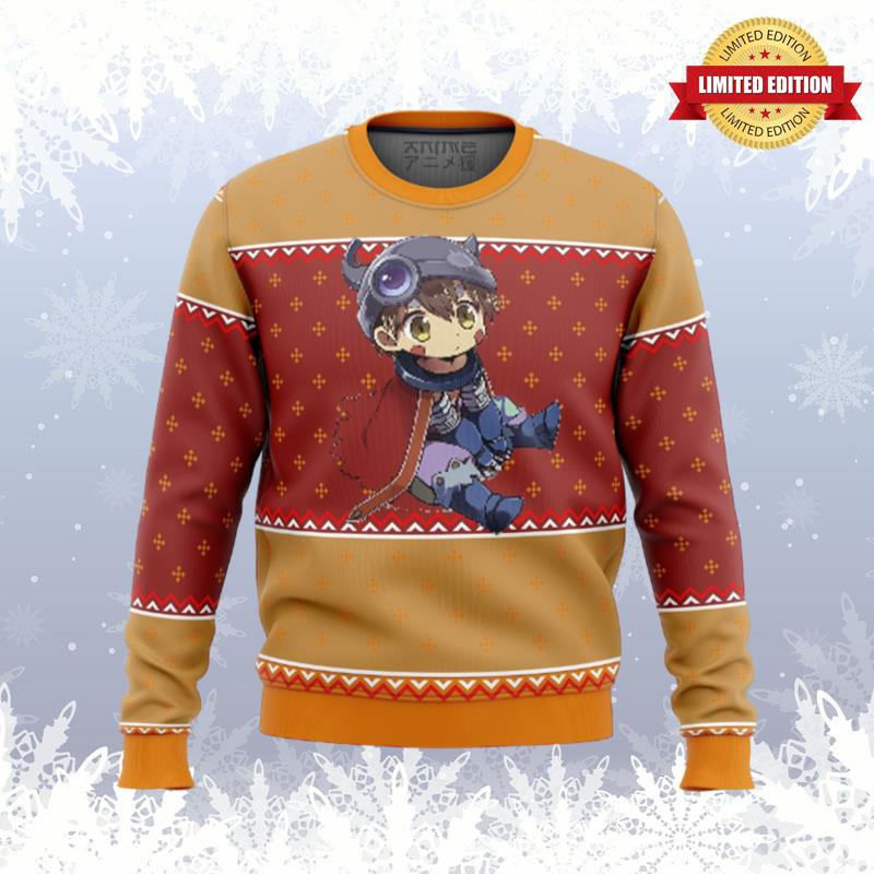 Made in Abyss Reg Ugly Sweaters For Men Women