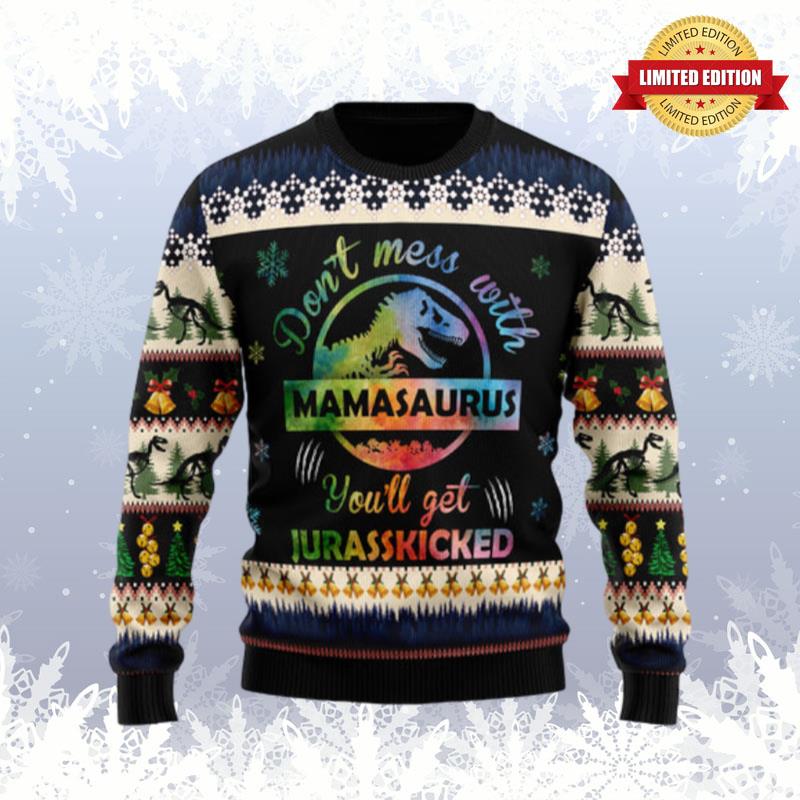 Mamasaurus Ugly Sweaters For Men Women