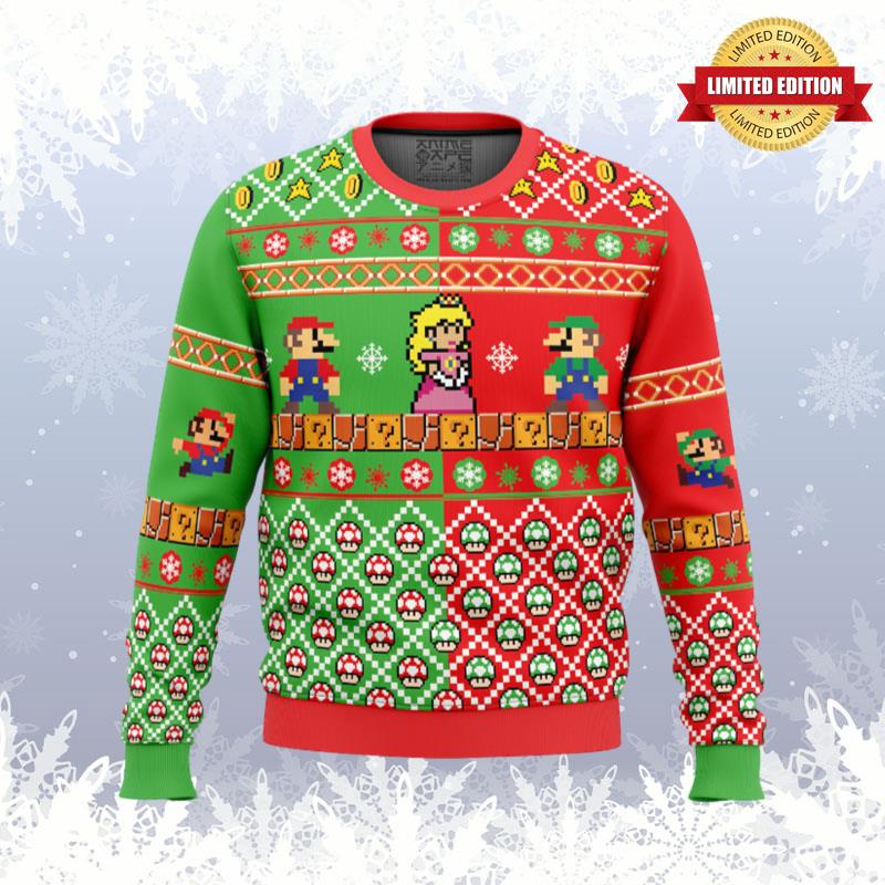Mario Bros Ugly Sweaters For Men Women