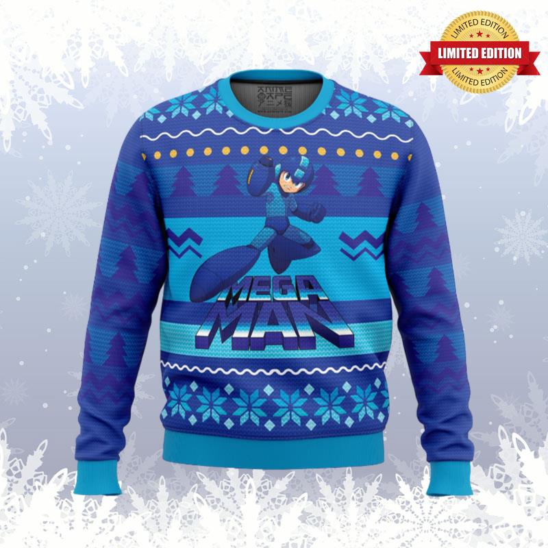 Mega Man Ugly Sweaters For Men Women