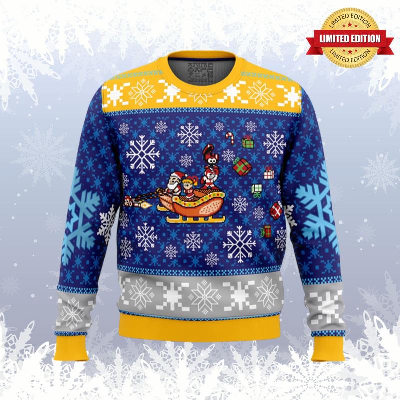 Mega Merry Christmas Mega Man Ugly Sweaters For Men Women