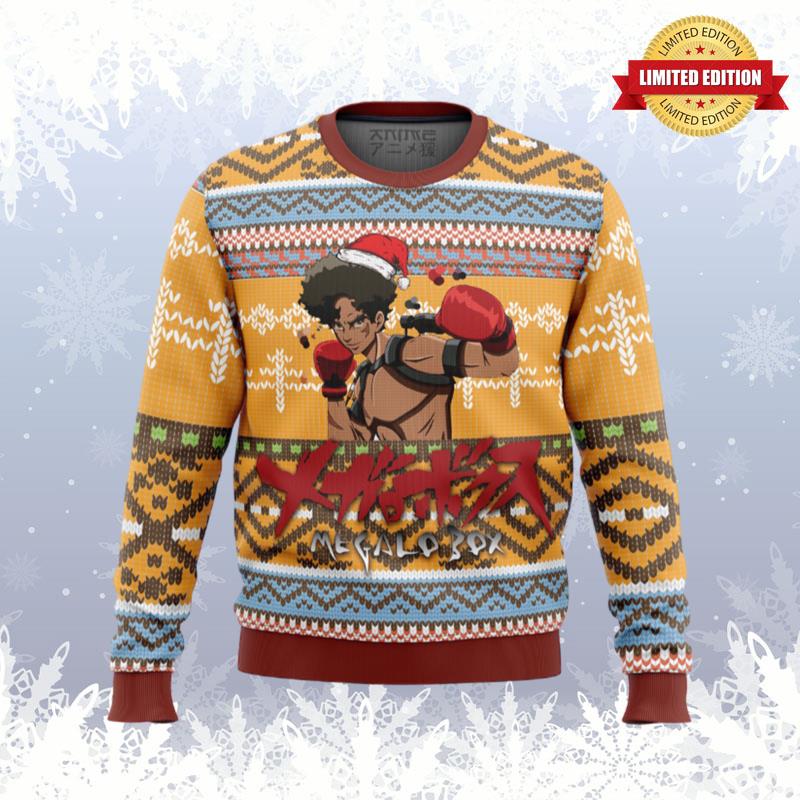 Megalo Box Alt Ugly Sweaters For Men Women