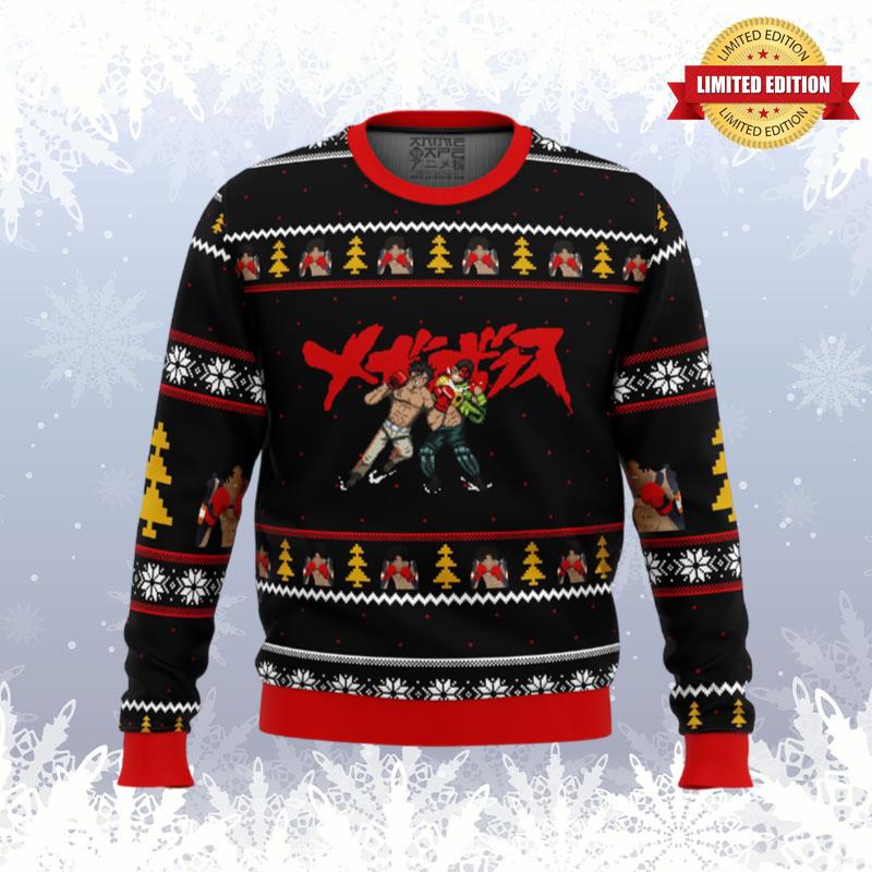 Megalo Box Sprites Ugly Sweaters For Men Women