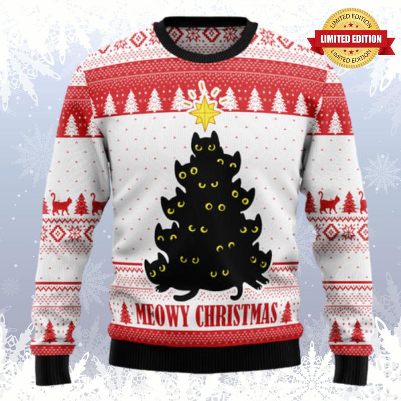 Meowy Christmas TG5127 unisex womens & mens