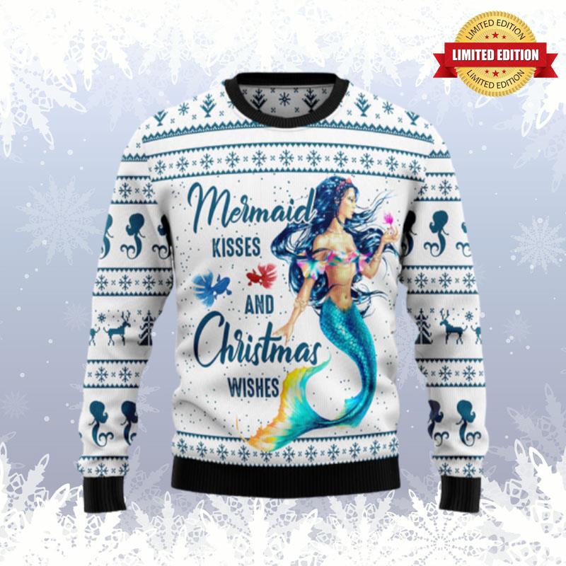 Mermaid Wishes Ugly Sweaters For Men Women