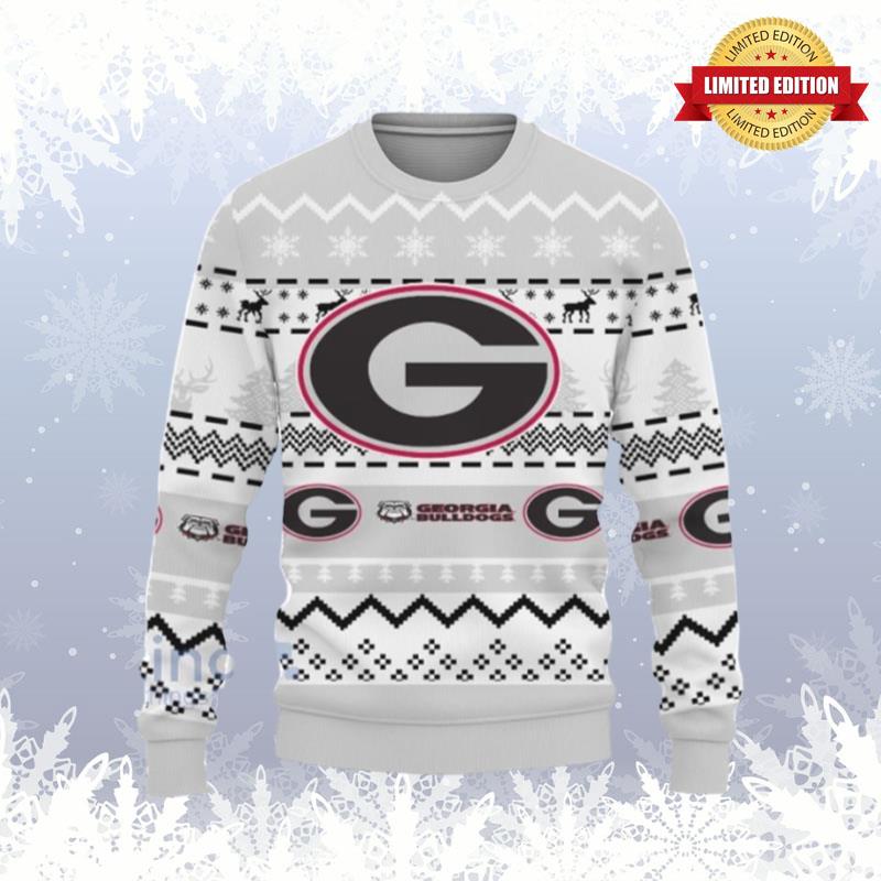 Merry Christmas Snow Pattern Funny Cute Fresno State Bulldogs Ugly Sweaters For Men Women