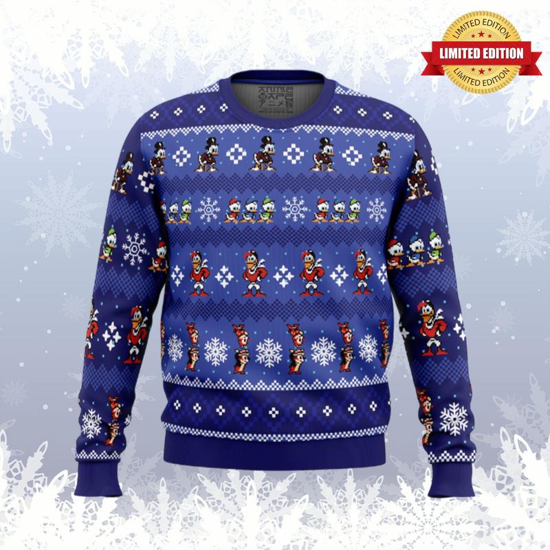Merry Christmas Uncle Scrooge DuckTales Ugly Sweaters For Men Women