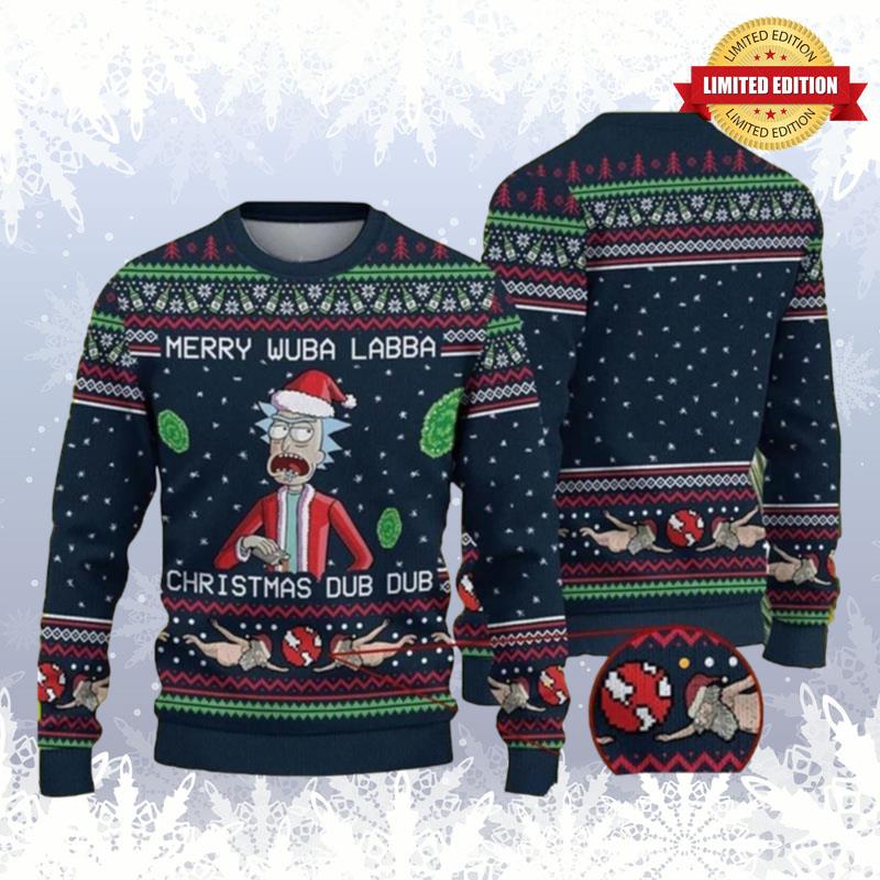 Merry Kissmas Ugly Sweaters For Men Women