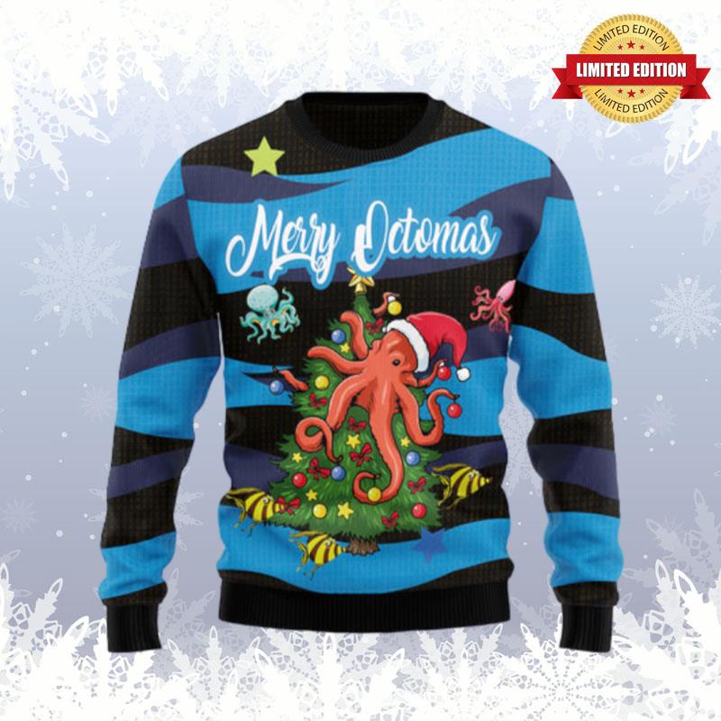 Merry Octomas Ugly Sweaters For Men Women