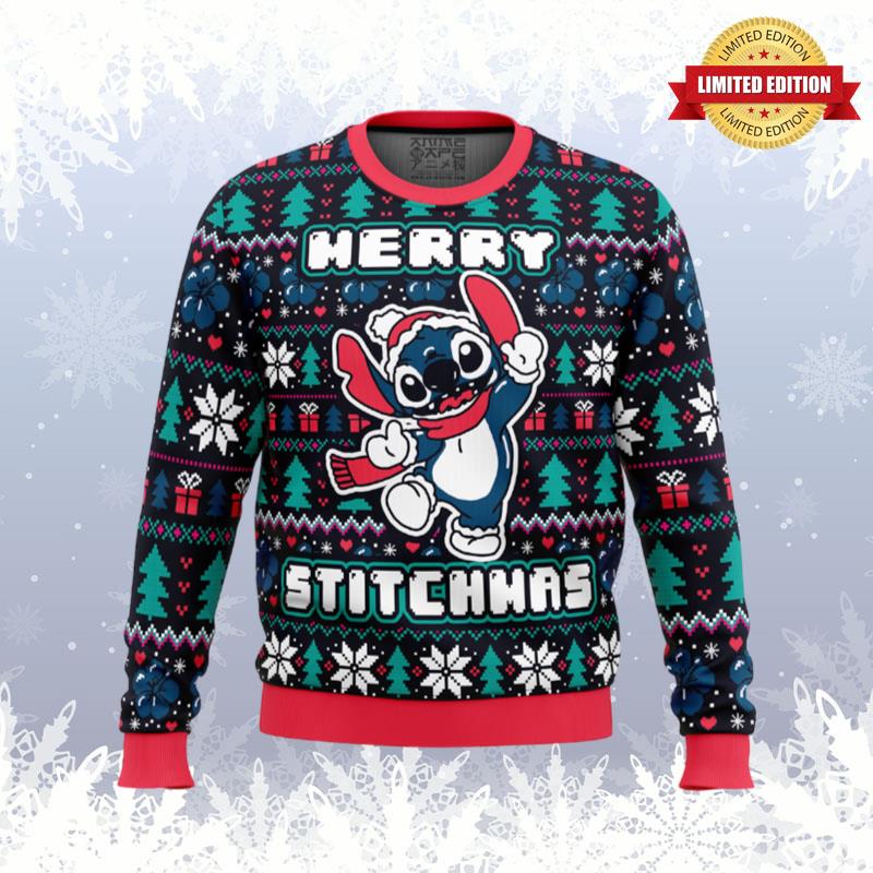 Merry Stitchmas Stitch Ugly Sweaters For Men Women