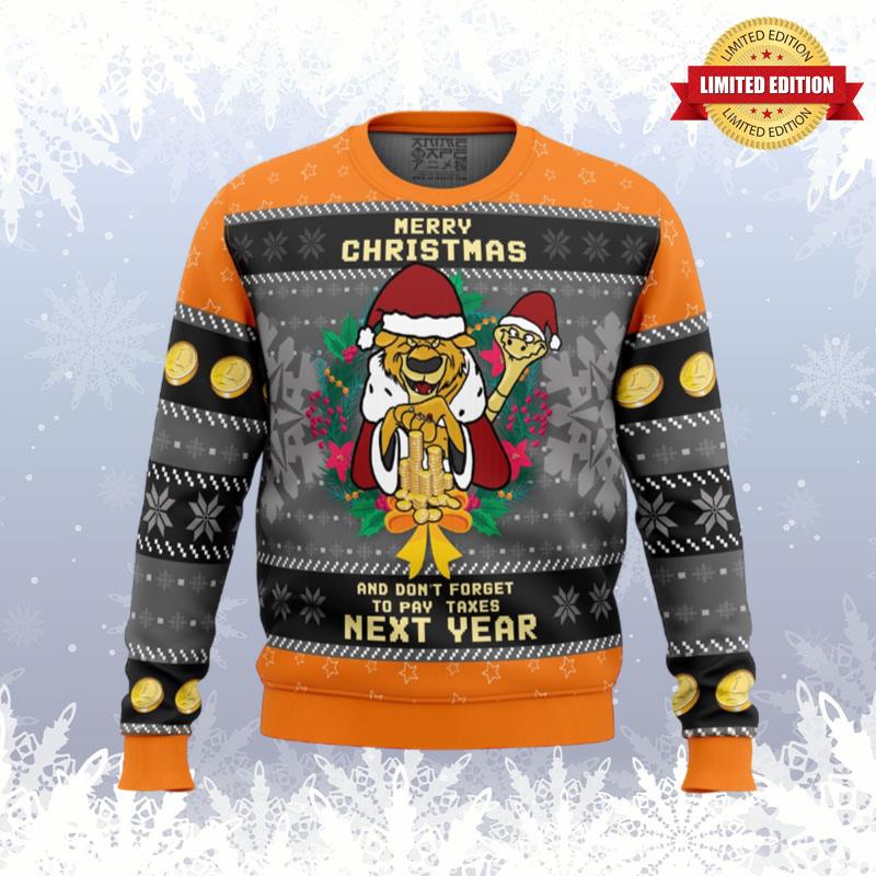 Merry Taxes Christmas Robin Hood Ugly Sweaters For Men Women