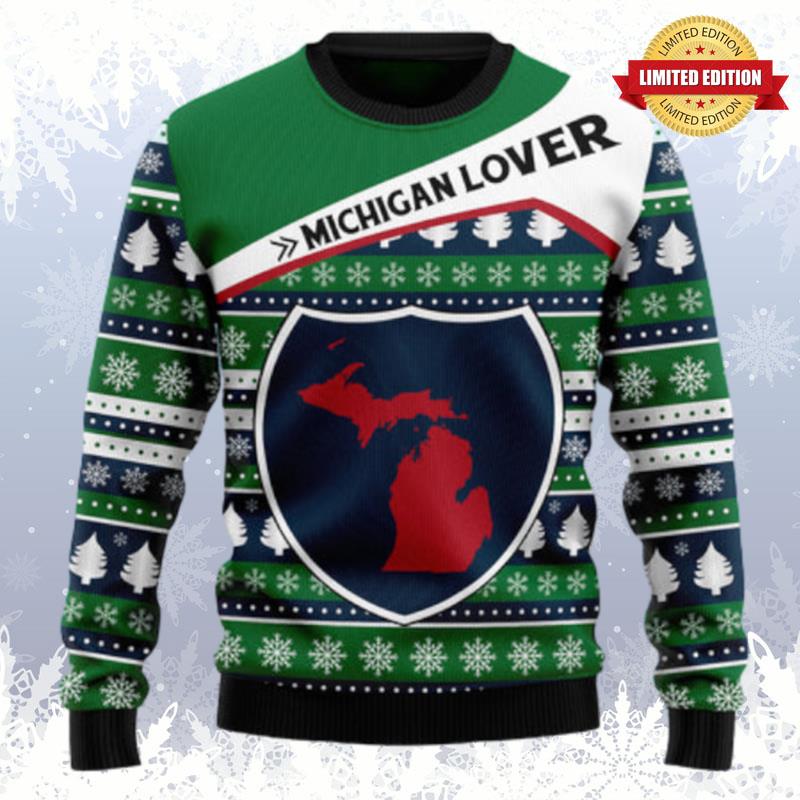 Michigan Lover Ugly Sweaters For Men Women