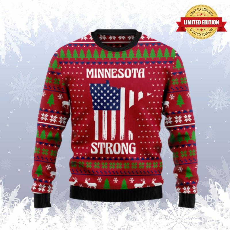 Minnesota Strong Ugly Sweaters For Men Women