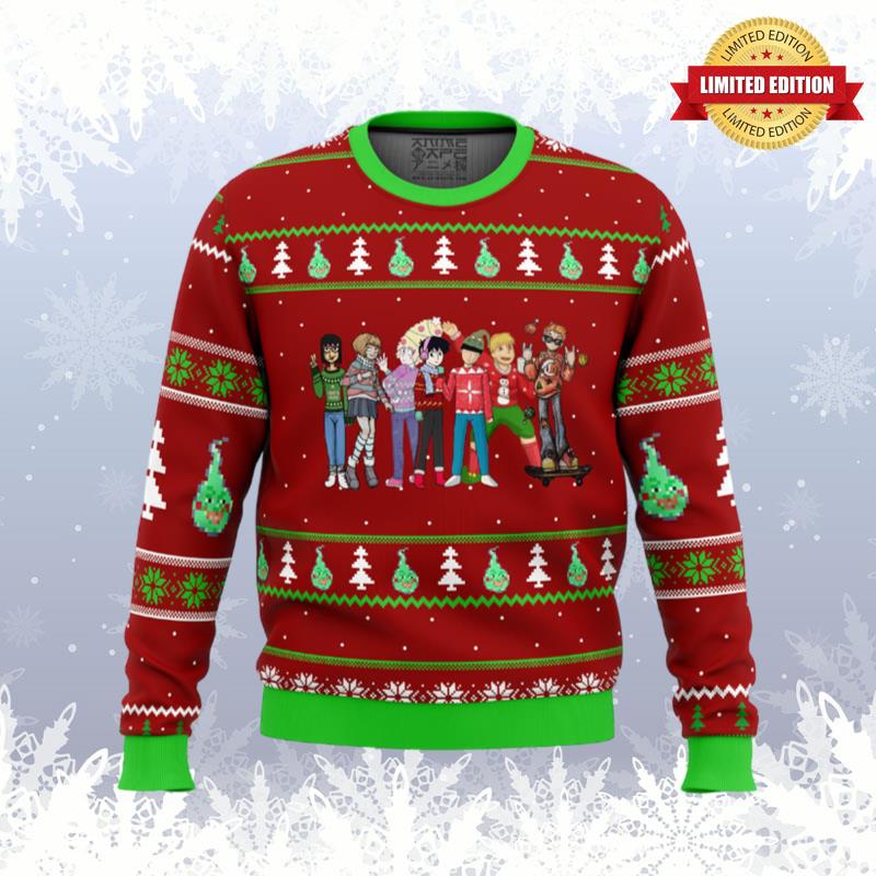 Mob Psycho 100 Holiday Ugly Sweaters For Men Women