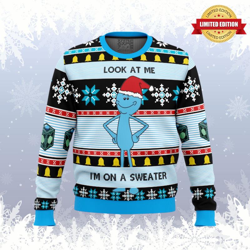 Mr. Meeseeks Ugly Sweaters For Men Women