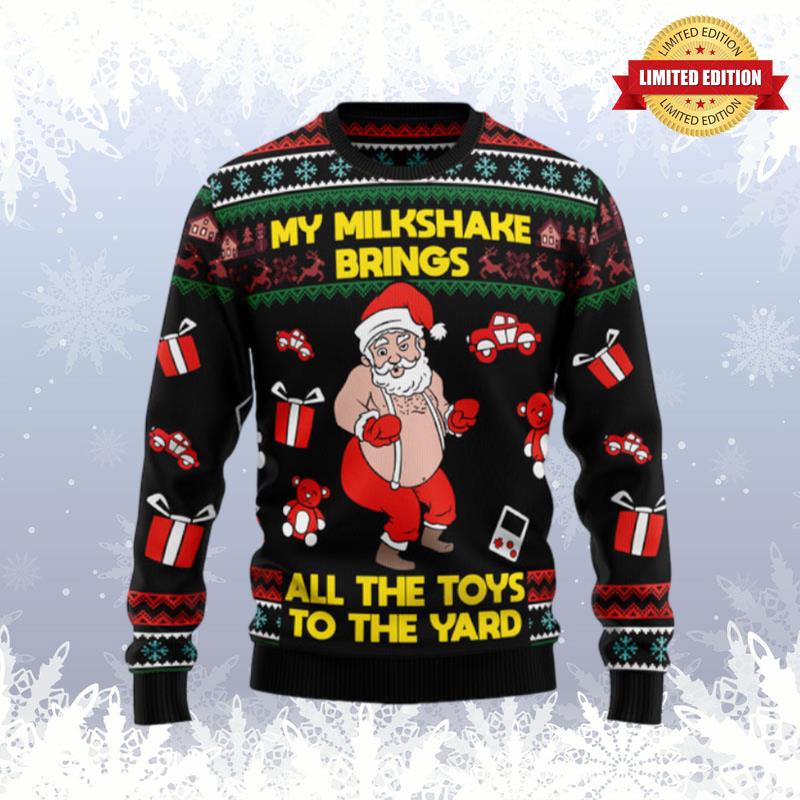 My Milkshake Bring Christmas Ugly Sweaters For Men Women