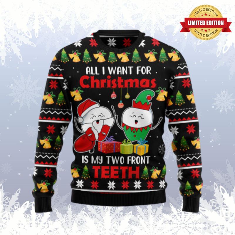 My Two Front Teeth Ugly Sweaters For Men Women