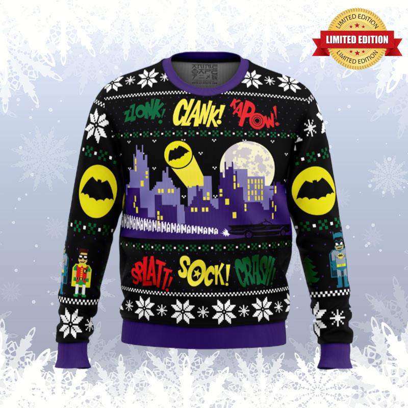 Nananana Christmas Batman DC Comics Ugly Sweaters For Men Women