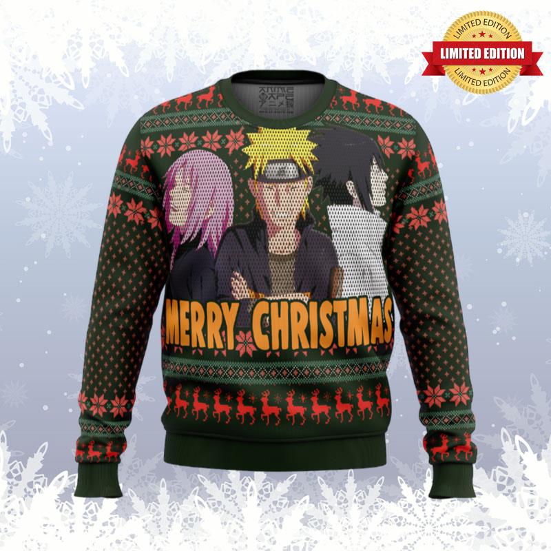 Naruto Squad 7 Ugly Sweaters For Men Women