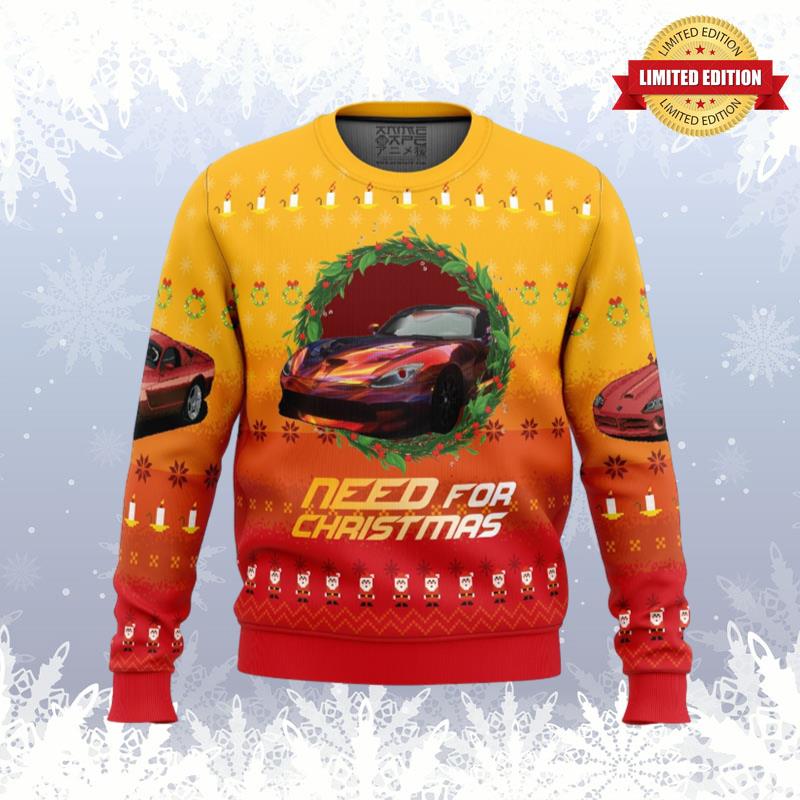 Need For Christmas Need For Speed Ugly Sweaters For Men Women