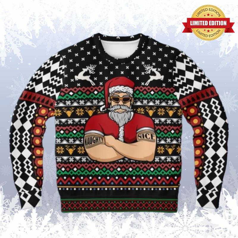 Ninja Elf Christmas Gift Christmas Gift Ugly Sweaters For Men Women