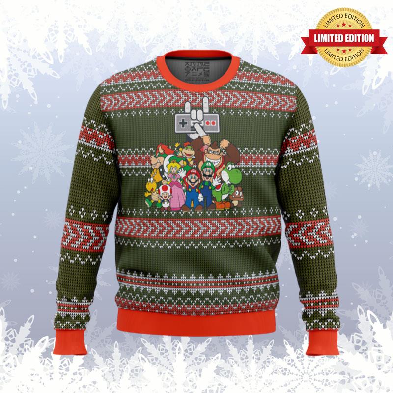 Nintendo Ugly Sweaters For Men Women