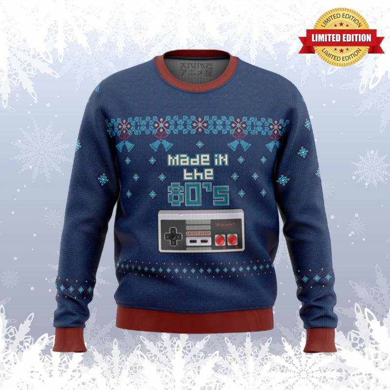 Nintendo made in the 80s Ugly Sweaters For Men Women