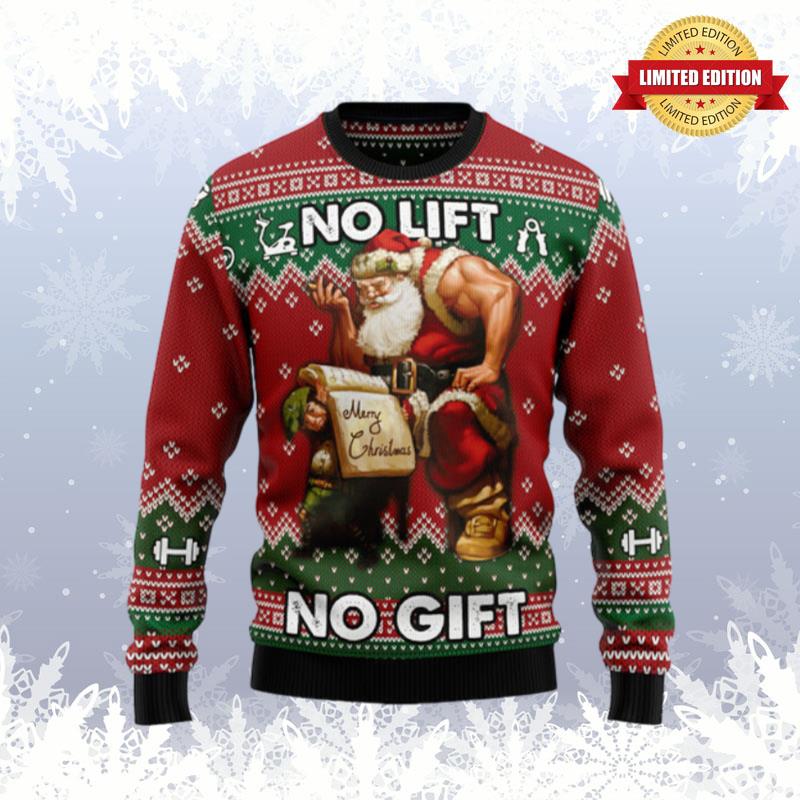 No Lift No Gift 1 Ugly Sweaters For Men Women