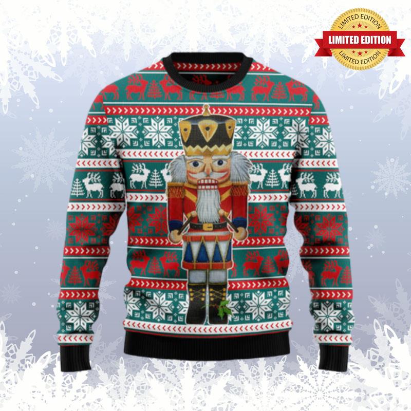 Nutcracker And Drum Ugly Sweaters For Men Women