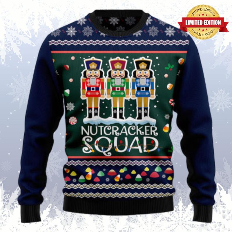 Nutcracker Squad Ugly Sweaters For Men Women