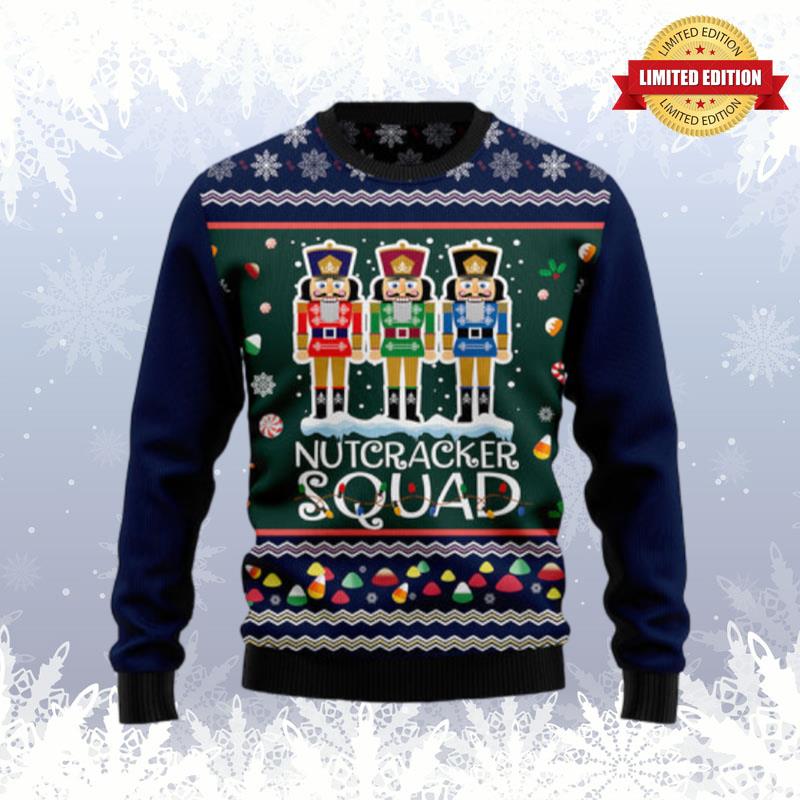 Nutcracker Squad Ugly Sweaters For Men Women