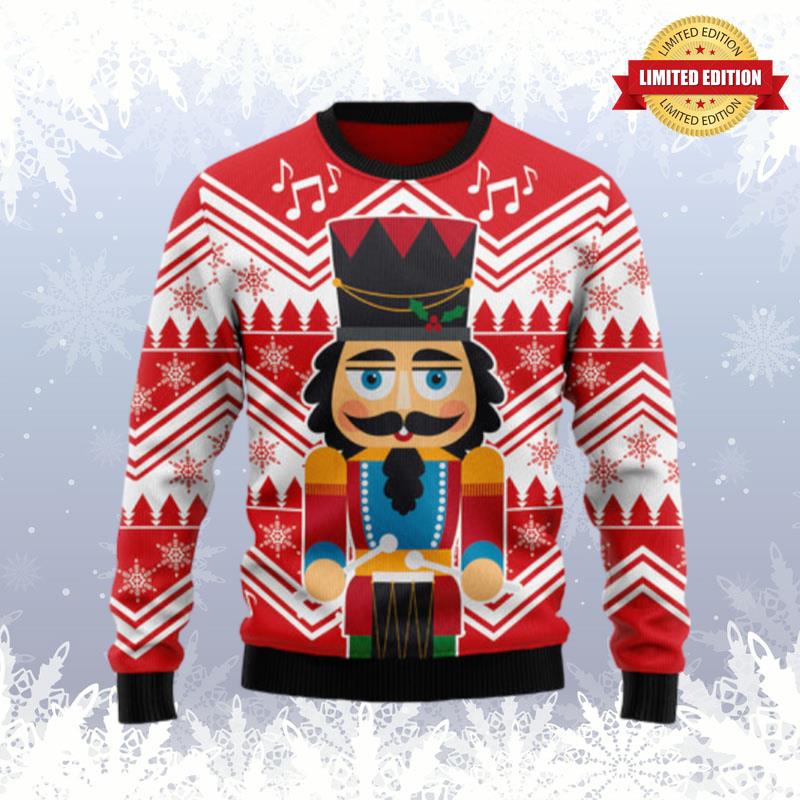 Nutcracker With Drum Ugly Sweaters For Men Women