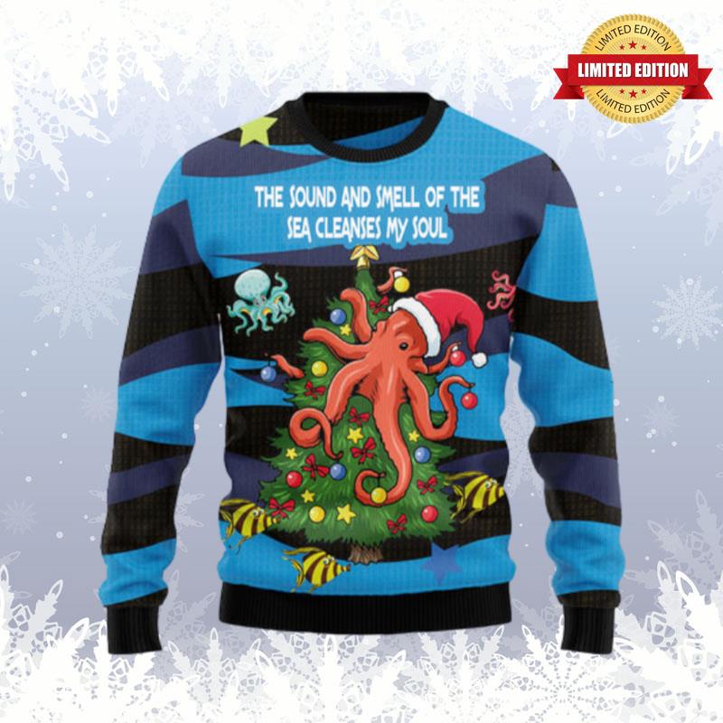 Octopus Soul Ugly Sweaters For Men Women