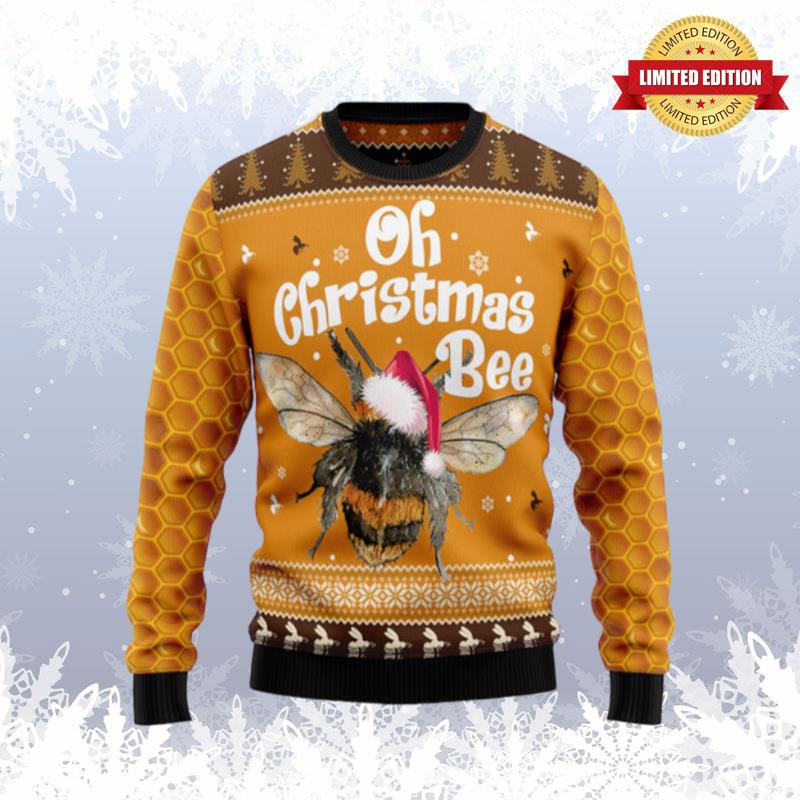 Oh Christmas Bee 2 Ugly Sweaters For Men Women