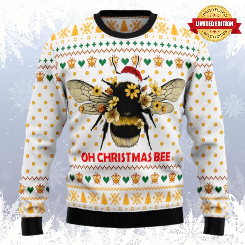 Oh Christmas Bee Bee Ugly Sweaters For Men Women