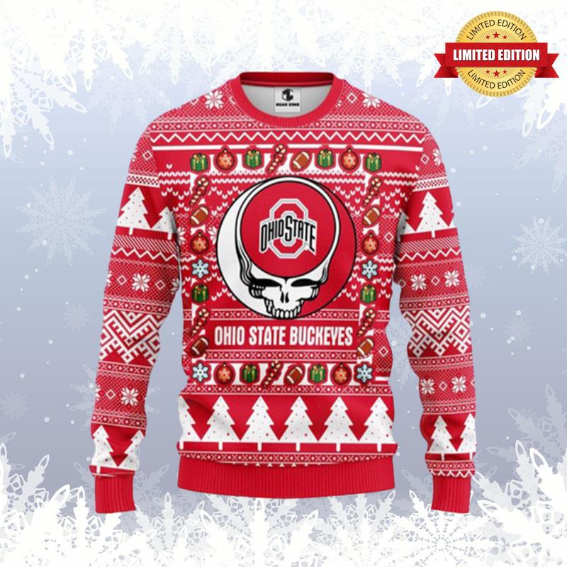 Ohio State Buckeyes Ugly Sweaters For Men Women