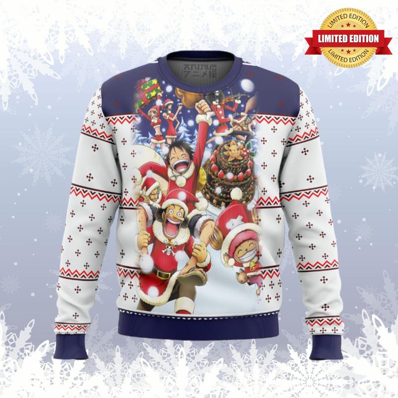 One Piece Crew Ugly Sweaters For Men Women