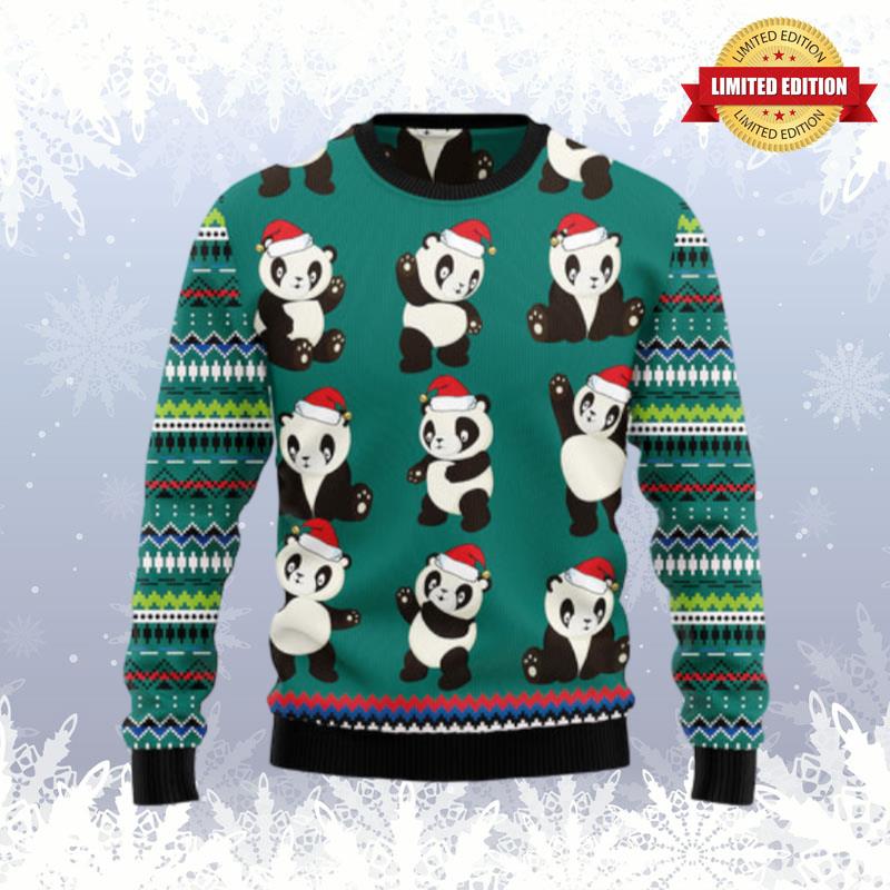 Panda Group Christmas Ugly Sweaters For Men Women